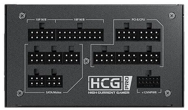 Alt view image 6 of 11 - Antec HCG1000 PRO P US 1000 W ATX 12V 3.1 80 PLUS PLATINUM Certified Full Modular Active PFC Power Supply