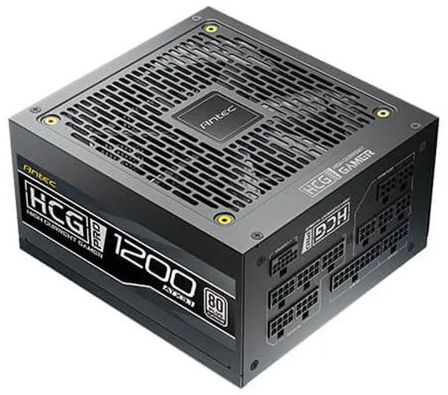 Main image of Antec HCG1200 PRO P US 1200 W ATX 12V 3.1 80 PLUS PLATINUM Certified Full Modular Active PFC Power Supply