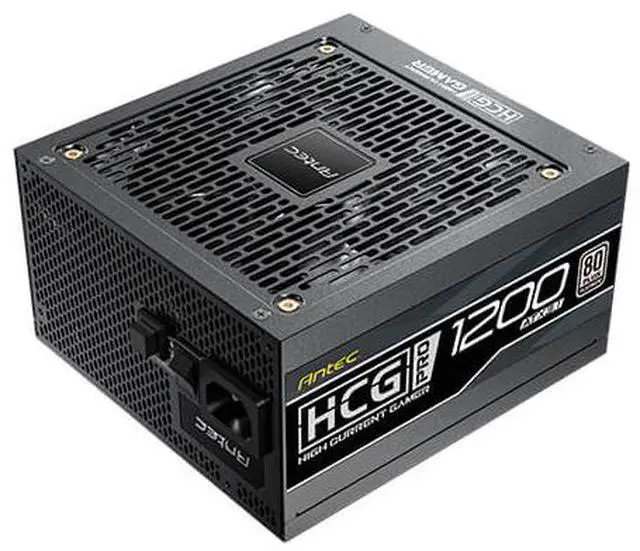 Alt view image 2 of 12 - Antec HCG1200 PRO P US 1200 W ATX 12V 3.1 80 PLUS PLATINUM Certified Full Modular Active PFC Power Supply
