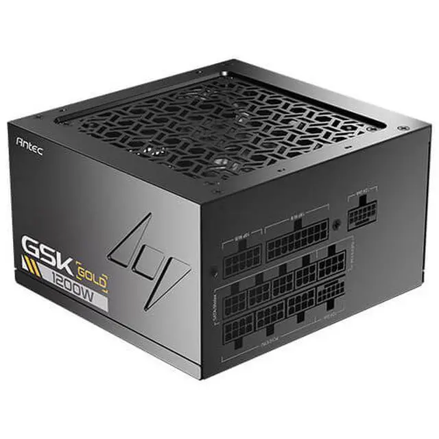 Alt view image 2 of 12 - Antec GSK1200 1200 W ATX 12V 3.1 80 PLUS GOLD Certified Full Modular Active PFC Power Supply