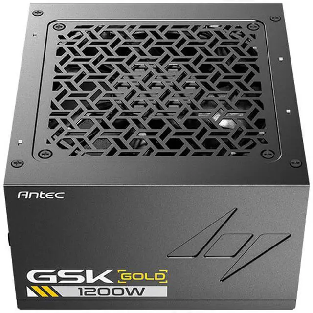 Alt view image 3 of 12 - Antec GSK1200 1200 W ATX 12V 3.1 80 PLUS GOLD Certified Full Modular Active PFC Power Supply