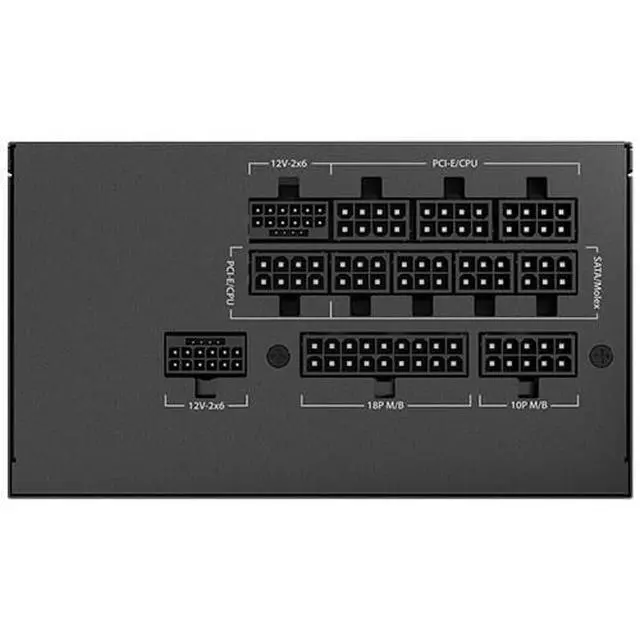 Alt view image 7 of 12 - Antec GSK1200 1200 W ATX 12V 3.1 80 PLUS GOLD Certified Full Modular Active PFC Power Supply