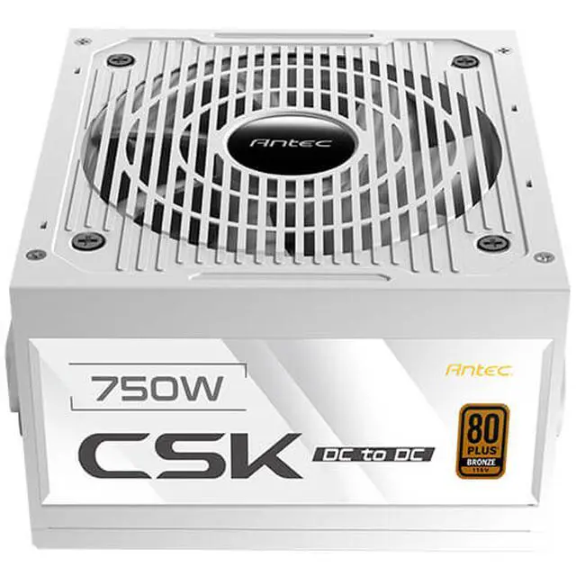 Alt view image 4 of 11 - Antec CSK750DC 750 W ATX12V 80 PLUS BRONZE Certified Non-Modular Active PFC Power Supply
