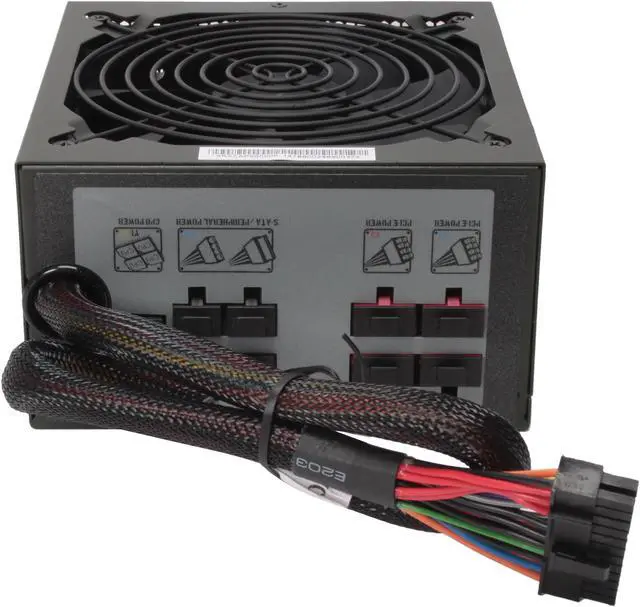 Alt view image 4 of 10 - IN WIN COMMANDER IRP-COM750 750 W ATX 12V 2.3 / EPS 12V 2.91 SLI Ready CrossFire Ready 80 PLUS Certified Modular Active PFC Power Supply