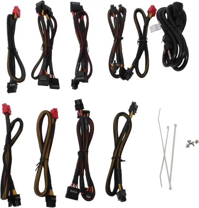 Alt view image 7 of 10 - IN WIN COMMANDER IRP-COM750 750 W ATX 12V 2.3 / EPS 12V 2.91 SLI Ready CrossFire Ready 80 PLUS Certified Modular Active PFC Power Supply