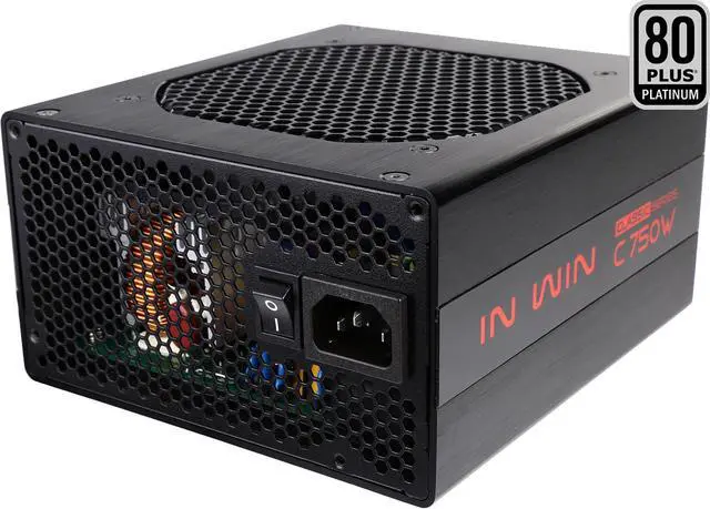 Main image of IN WIN Classic C750W 750 W ATX12V V2.4 / EPS12 V2.92 SLI Ready CrossFire Ready 80 PLUS PLATINUM Certified Full Modular Active PFC ( > 0.9) PFC Power Supply