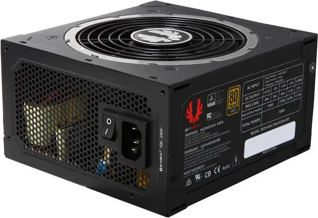 Main image of BitFenix Fury Series Alchemy Premium Sleeved Cables 750W 80 PLUS GOLD Certified Active PFC Power Supply