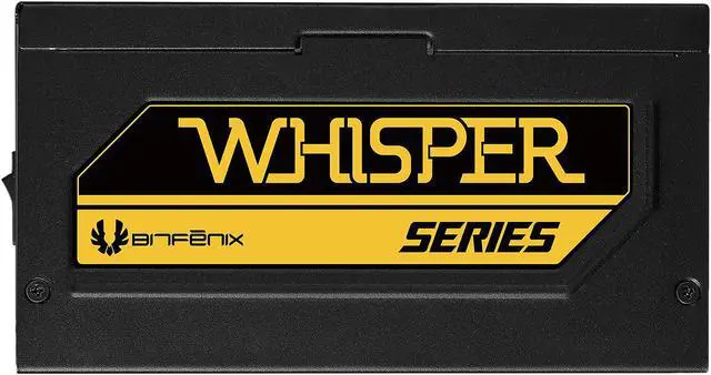 Alt view image 3 of 12 - BitFenix Whisper M 80 Plus Gold Full Modular 550W PSU, BWG550M
