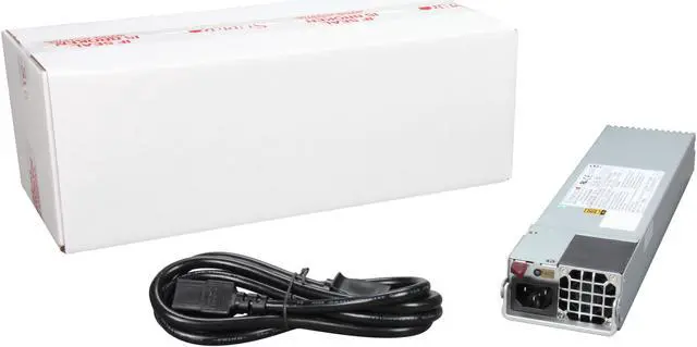 Alt view image 5 of 5 - SuperMicro PWS-1K41P-1R 24Pin 1400W 1U Server Power Supply 80Plus Gold