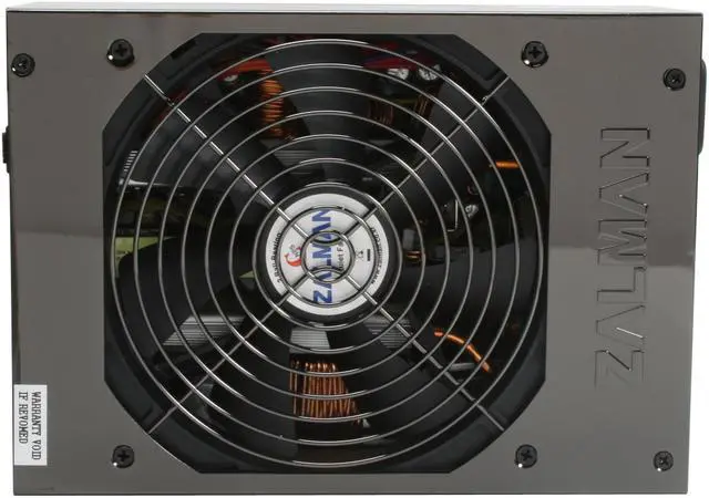 Alt view image 3 of 9 - ZALMAN ZM850-HP 850W Continuous @ 45°C
(Maximum Continuous Peak: 1050W) ATX12V V2.2 / EPS12V V2.91 SLI Certified CrossFire Ready 80 PLUS Certified Modular Active PFC Modular Heatpipe-Cooled SLI Power Supply