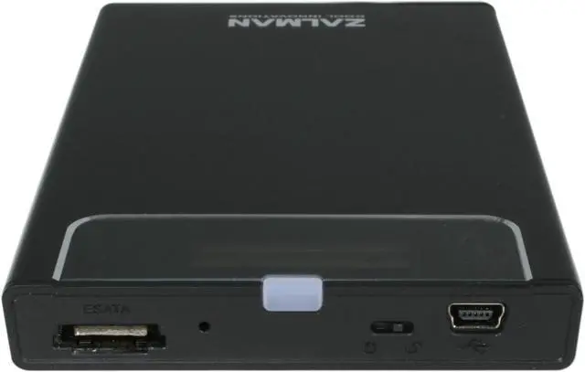 Alt view image 4 of 5 - Zalman ZM-VE200-B Aluminum 2.5" Black USB2.0 & eSATA External Enclosure with Virtual Drive Function Review