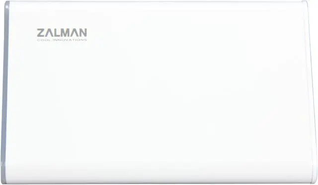 Alt view image 2 of 6 - Zalman HE250 U3 Aluminum 2.5" White SATA I/II USB 3.0 HDD External Enclosure