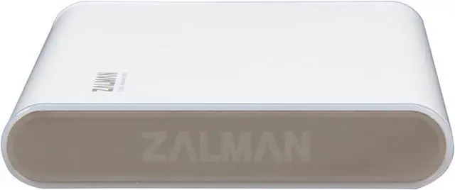 Alt view image 4 of 6 - Zalman HE250 U3 Aluminum 2.5" White SATA I/II USB 3.0 HDD External Enclosure