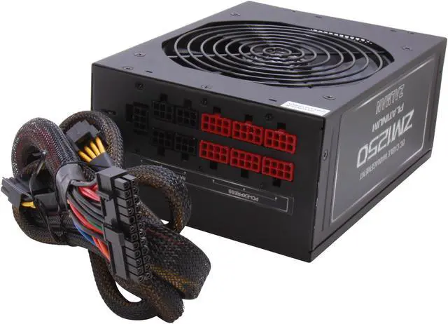 Alt view image 4 of 8 - ZALMAN 1250 Platinum 1250 W ATX12V v2.3 SLI Certified CrossFire Certified 80 PLUS PLATINUM Certified Modular Active PFC PFC SLI CrossFire Modular 1250W Power Supply