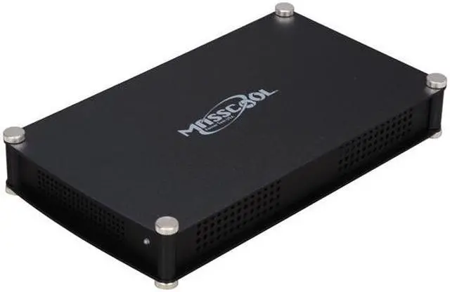 Main image of MASSCOOL UHB-340U/PS Aluminum 3.5" Black IDE / SATA USB 2.0 External Enclosure