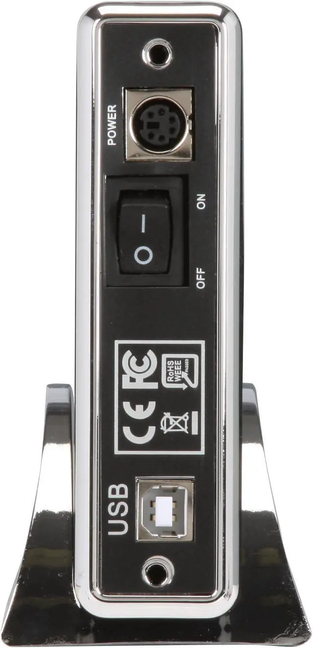 Alt view image 4 of 7 - MASSCOOL UHB-360US Aluminum 3.5" SATA USB 2.0 External Enclosure