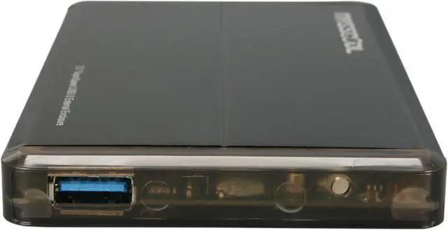 Alt view image 3 of 5 - MASSCOOL UHB-2233 Aluminum 2.5" Black SATA I/II USB 3.0 External Enclosure