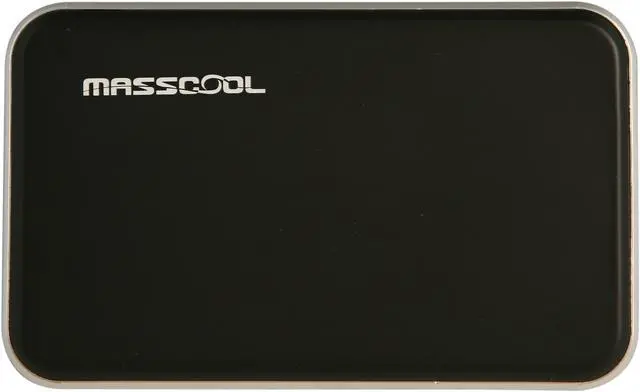 Alt view image 3 of 6 - MASSCOOL UHB-2221U3 Aluminum 2.5" Black SATA I/II Mini USB 3.0 External Enclosure