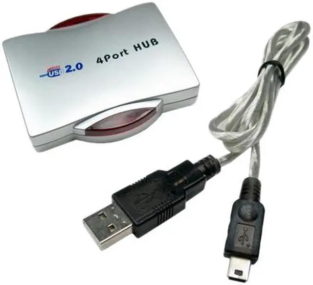 Alt view image 2 of 3 - Cables Unlimited USB-1800 4 Port Mini USB 2.0 Hub