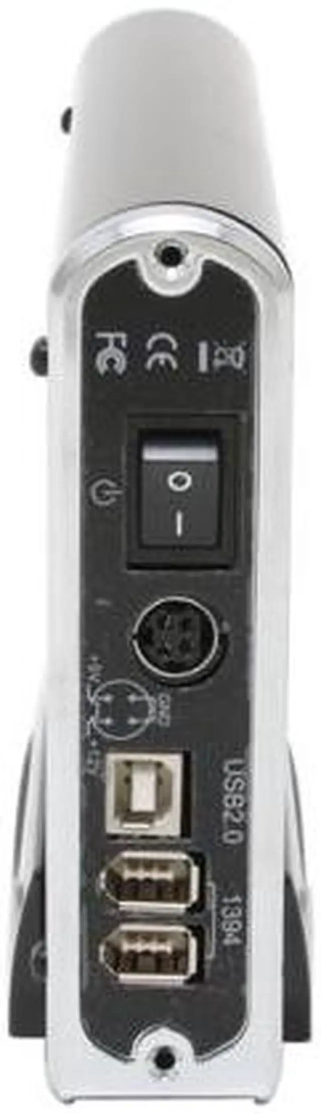 Alt view image 2 of 4 - VANTEC NST-360UF-BK Aluminum 3.5" IDE USB & 1394 External Enclosure