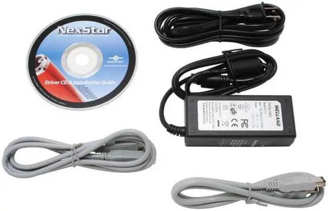 Alt view image 3 of 4 - VANTEC NST-360UF-BK Aluminum 3.5" IDE USB & 1394 External Enclosure