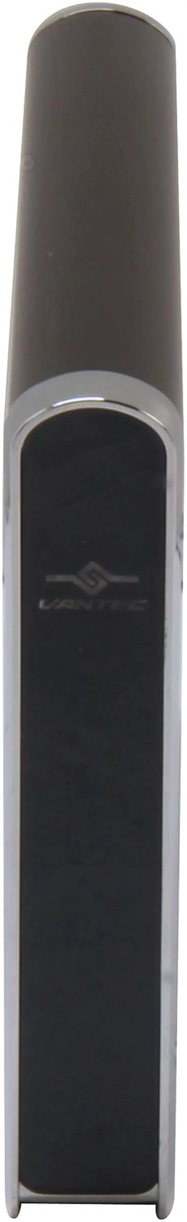 Alt view image 2 of 5 - Vantec NexStar 3 2.5" SATA to USB 2.0 & eSATA External Hard Drive/SSD Enclosure (Onyx Black) - Model NST-260SU-BK