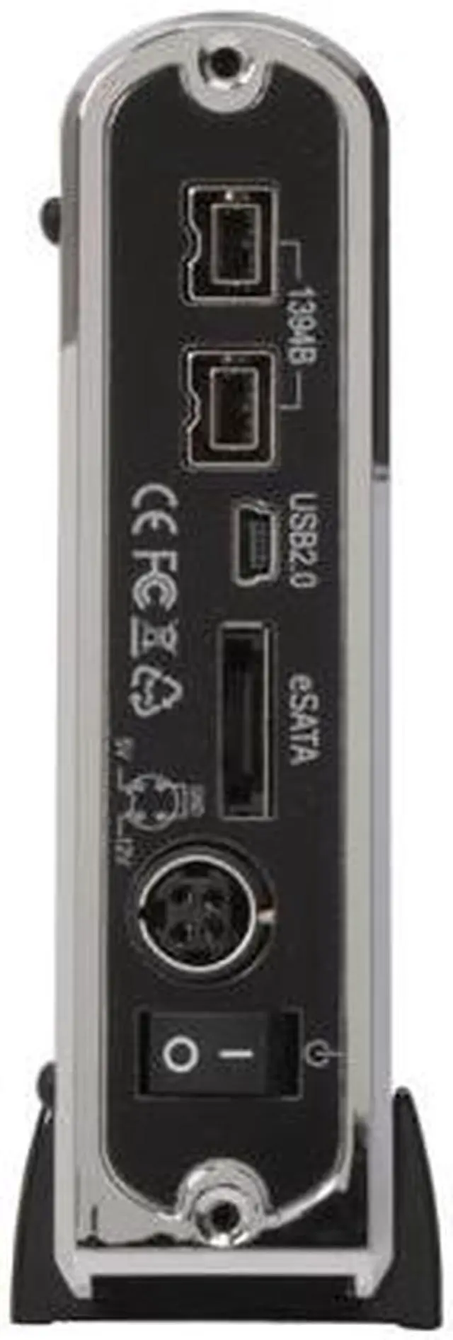 Alt view image 4 of 7 - VANTEC NexStar 3 NST-360FBSU-BK Aluminum 3.5" Black USB 2.0/eSATA/1394a/1394b External Enclosure