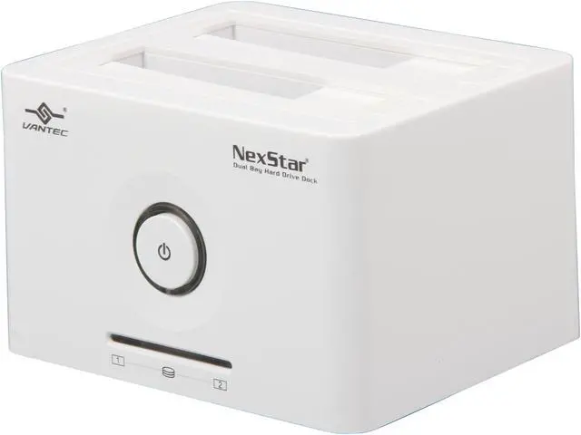 Main image of Vantec NexStar Dual Bay 2.5"/3.5" SATA to USB 2.0 & eSATA Hard Drive Dock - Model NST-D200SU