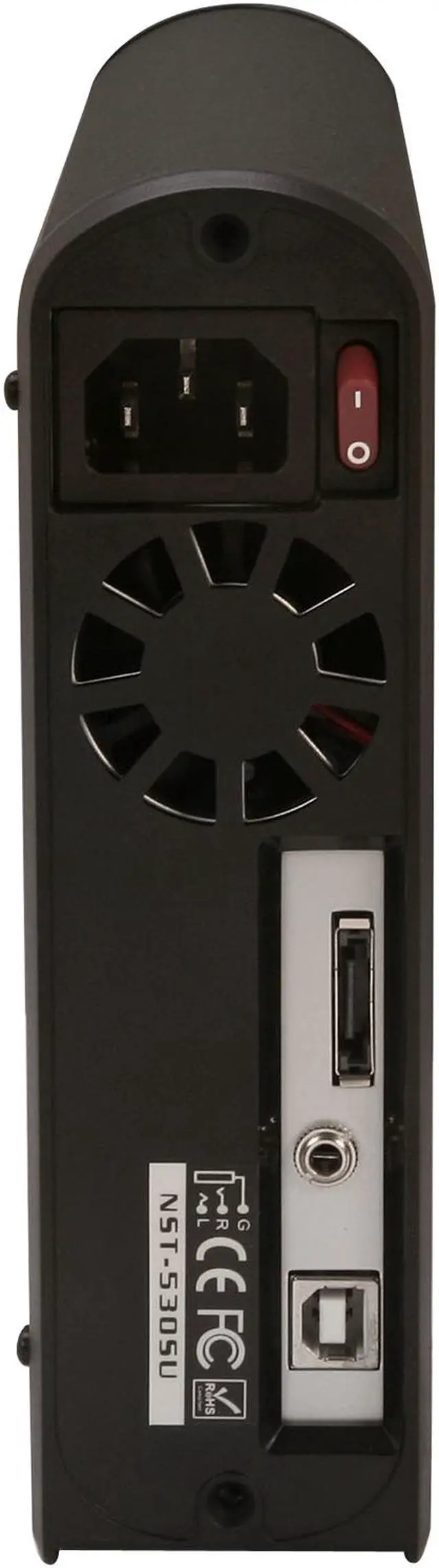 Alt view image 4 of 5 - Vantec NexStar DX 5.25" SATA to USB 2.0 & eSATA External Optical Drive Enclosure - Model NST-530SU