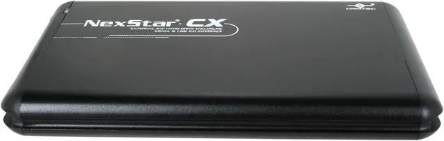 Alt view image 3 of 5 - Vantec NexStar CX 2.5" SATA to USB 2.0 & eSATA External Hard Drive/SSD Enclosure (Supports 7mm, 9.5mm, 12.5mm HDD/SSD) - Model NST-200SU-BK