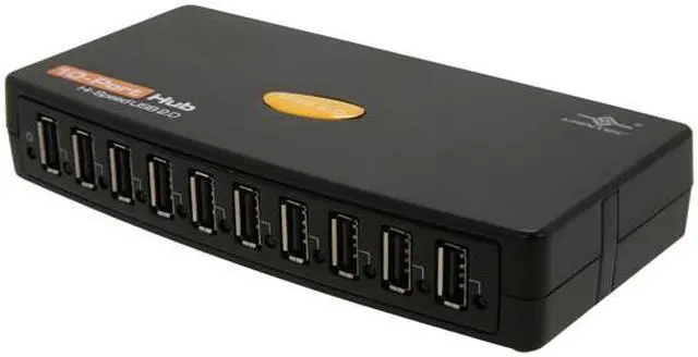 Main image of VANTEC UGT-PH210 10 Port Hub Hi-Speed USB 2.0
