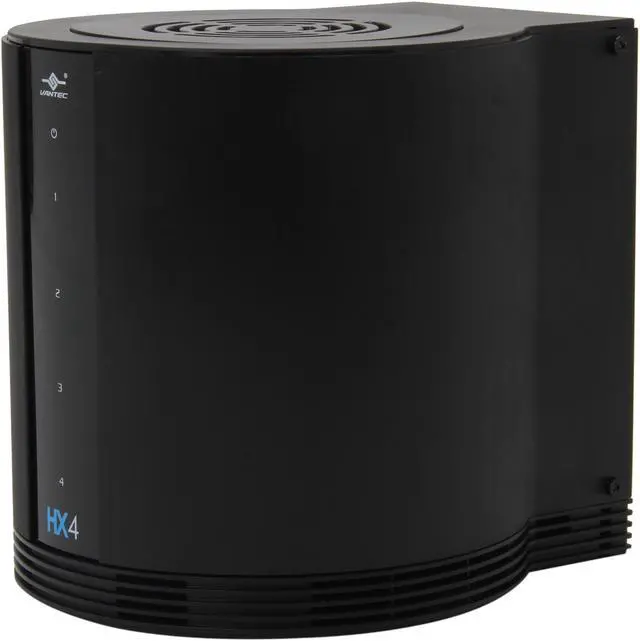 Main image of VANTEC NexStar HX4 NST-640SU3-BK Aluminum / Plastic 3.5" Black SATA I/II/III USB 3.0 & eSATA Quad Bay HDD Enclosure
