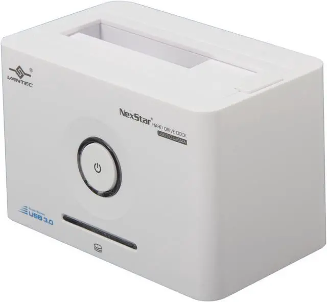 Main image of VANTEC NexStar NST-D300SU3 Plastic 2.5" & 3.5" SATA USB 3.0 & eSATA SuperSpeed Hard Drive Dock