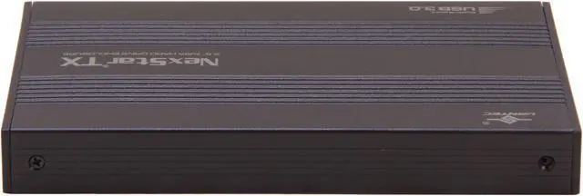 Alt view image 4 of 5 - VANTEC NexStar TX NST-210S3-BK Aluminum 2.5" Black SATA I/II/III USB 3.0 External Enclosure