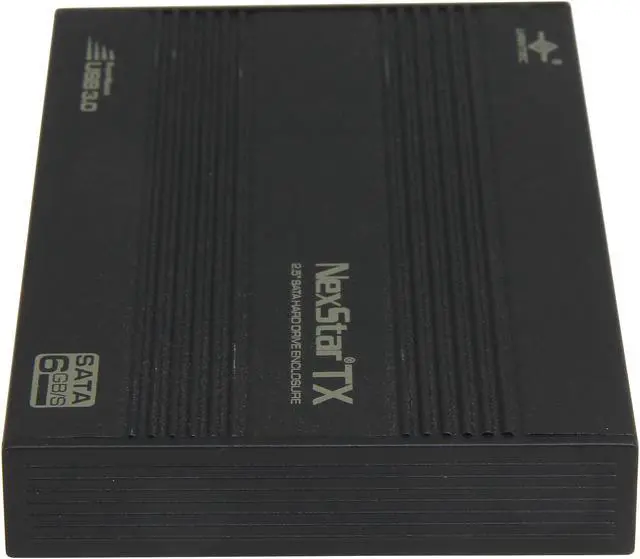 Alt view image 3 of 6 - VANTEC NST-216S3-BK Aluminum 2.5" Black SATA I/II/III USB 3.0 2.5" SATA 6 Gb/s to USB 3.0 HDD Enclosure - Black