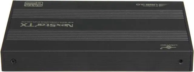 Alt view image 4 of 6 - VANTEC NST-216S3-BK Aluminum 2.5" Black SATA I/II/III USB 3.0 2.5" SATA 6 Gb/s to USB 3.0 HDD Enclosure - Black