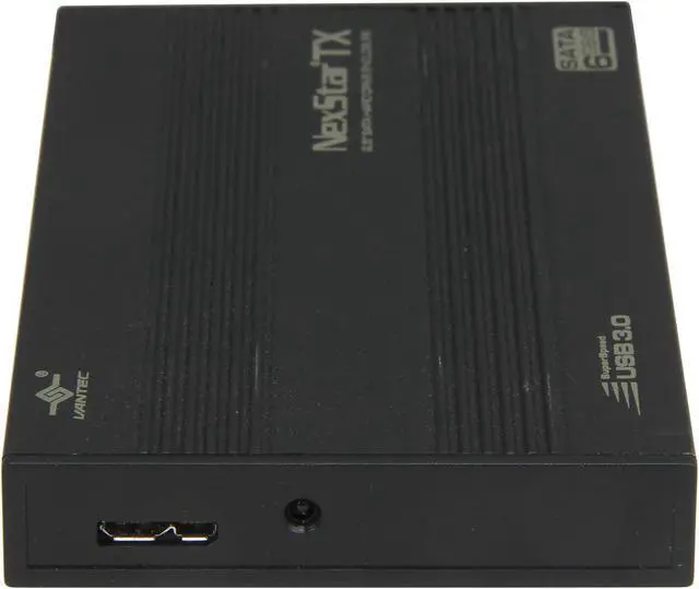Alt view image 5 of 6 - VANTEC NST-216S3-BK Aluminum 2.5" Black SATA I/II/III USB 3.0 2.5" SATA 6 Gb/s to USB 3.0 HDD Enclosure - Black