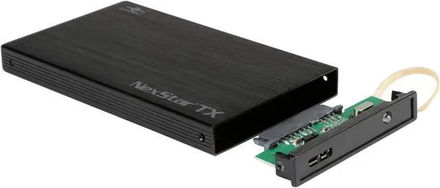 Alt view image 7 of 8 - VANTEC NexStar TX 2.5" SATA 6Gb/s to USB 3.0 SSD/HDD Enclosure