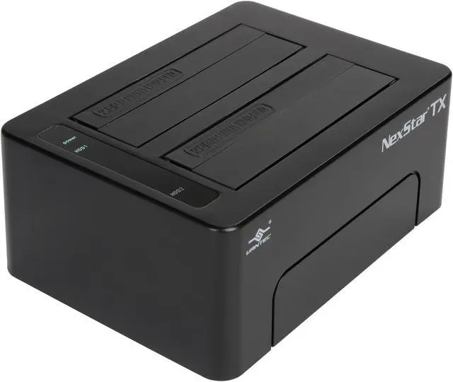 Alt view image 7 of 7 - VANTEC NexStar TX Dual 2.5"/3.5" SATA 6Gb/s to USB 3.0 SSD/HDD Dock