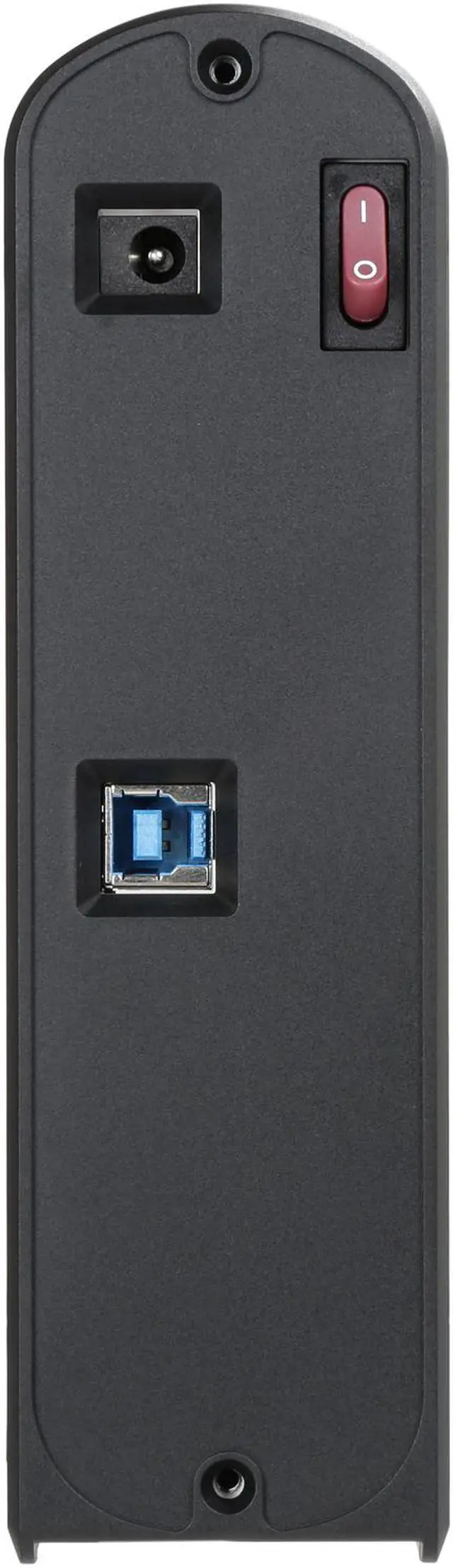 Alt view image 5 of 6 - VANTEC NST-536S3-BK 5.25" Blu-Ray / DVD / CD SATA Drives Black Standard SATA / SuperSpeed USB 3.0 USB 3.0 External Enclosure for SATA Blu-Ray/CD/DVD Drive