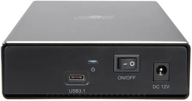 Alt view image 5 of 17 - VANTEC NST-371C31-BK Aluminum / Plastic 2.5" & 3.5" Black SATA I/II/III USB 3.1 Type C NexStar GX USB 3.1 Gen 2 Type-C 3.5" SATA HDD/SSD Enclosure