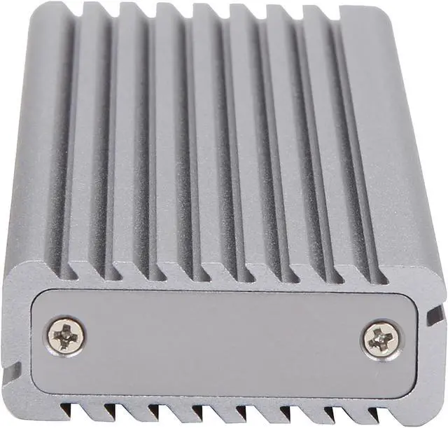 Alt view image 4 of 7 - VANTEC NST-205C3-SG Silver M.2 NVMe SSD to USB 3.1 Gen 2 Type-C Enclosure