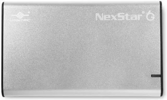 Alt view image 2 of 6 - Vantec NexStar 6G 2.5” SATA III to USB 3.2 Gen1 External SSD/HDD Enclosure - Silver NST-268S3-SV