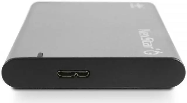 Alt view image 3 of 6 - Vantec NexStar 6G 2.5” SATA III to USB 3.2 Gen1 External SSD/HDD Enclosure - Silver NST-268S3-SV