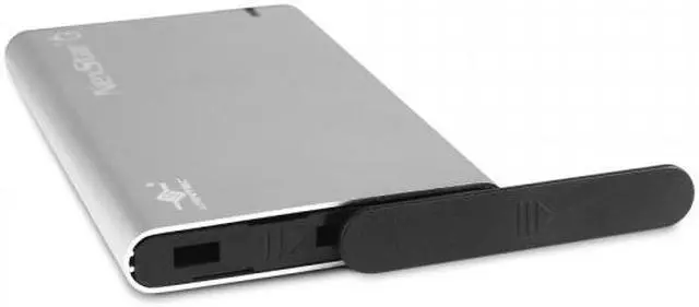 Alt view image 4 of 6 - Vantec NexStar 6G 2.5” SATA III to USB 3.2 Gen1 External SSD/HDD Enclosure - Silver NST-268S3-SV