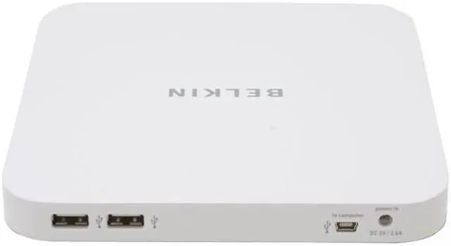 Alt view image 2 of 4 - BELKIN F5U264 Hi-Speed USB 2.0 4-Port Hub for Mac mini