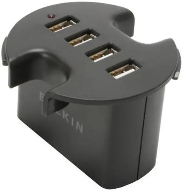 Alt view image 2 of 4 - BELKIN F5U402-03IN-KIT In-Desk USB Hub (3-Inch)