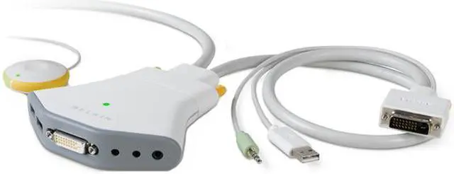Main image of BELKIN F1DG102D Flip DVI-D KVM Switch with Remote