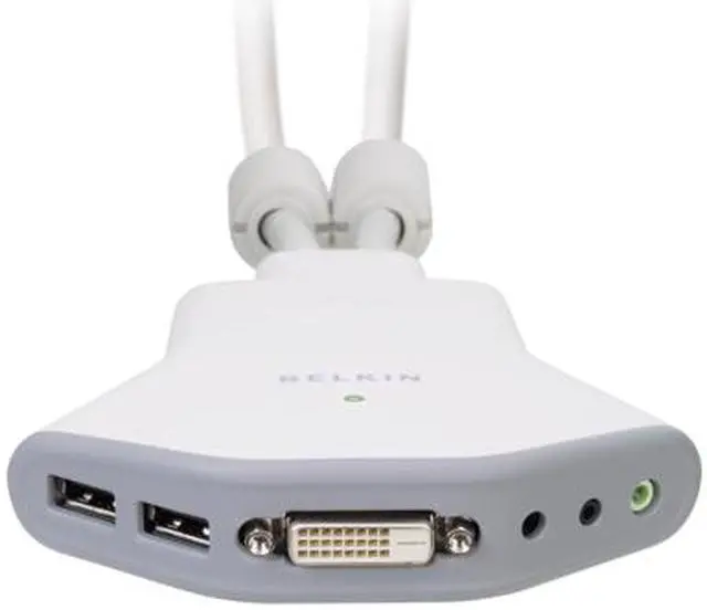 Alt view image 4 of 4 - BELKIN F1DG102D Flip DVI-D KVM Switch with Remote