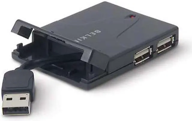 Main image of BELKIN F5U215vMOB Hi-Speed USB 2.0 4-Port Mini-Hub